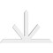 Ekena Millwork Saratoga Architectural Grade PVC Gable Bracket, 84"W x 52 1/2"H x 6"D x 6"F, 15/12 Pitch GBP084X53X0606SAR00 - alternate 2